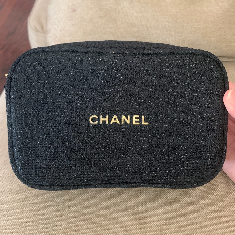 Chanel make up pouch